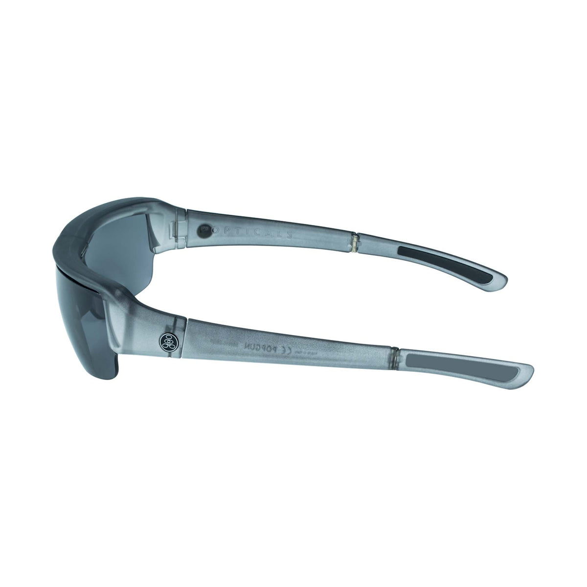 POPGUN | Matte Smoke/Clear Crystal | Polarized Gray | Popticals