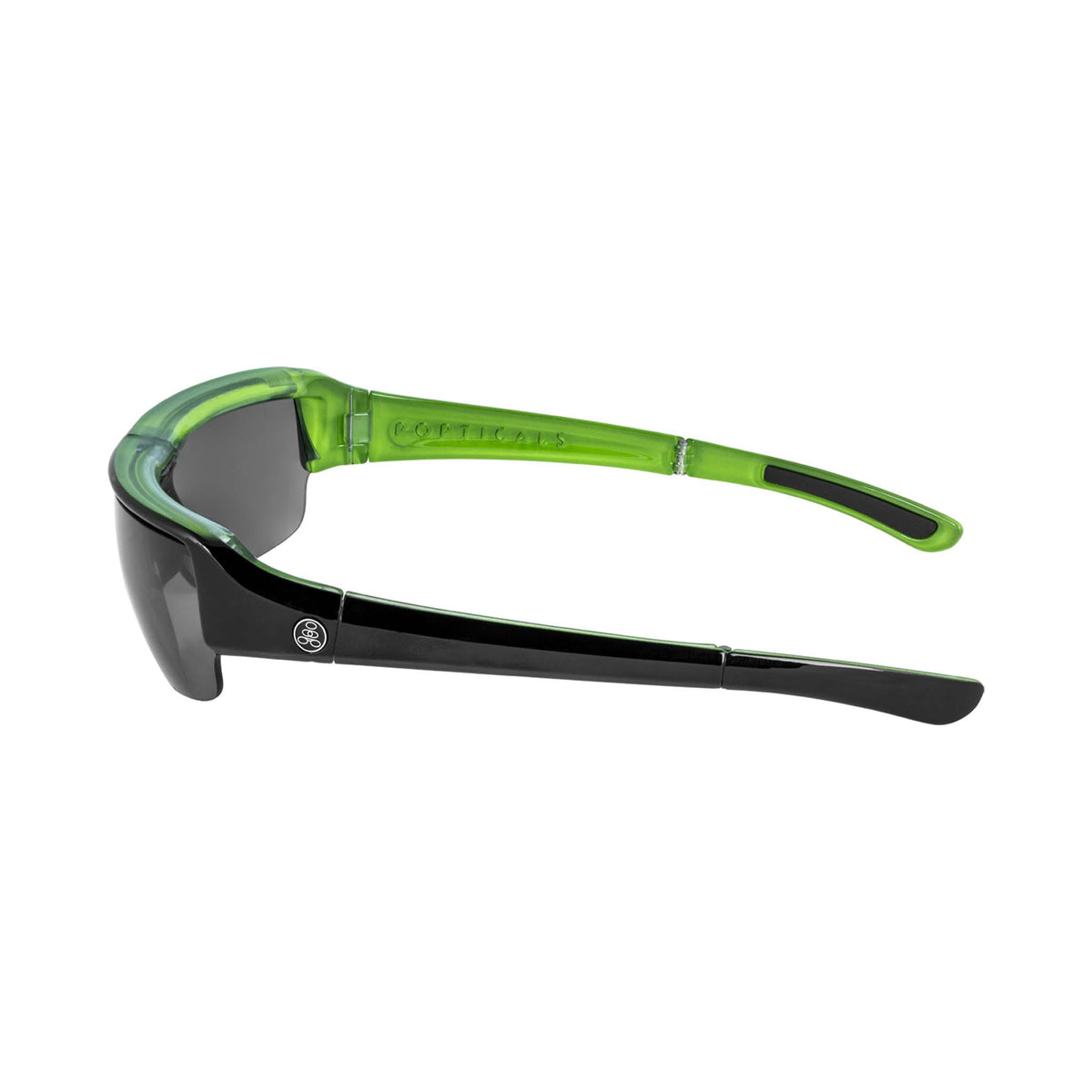 POPGUN | Gloss Black/Green Crystal | Polarized Gray | Popticals