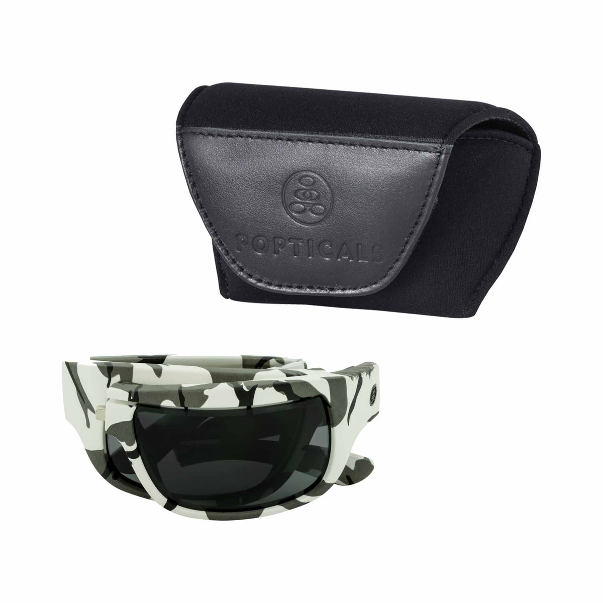 POPH2O | Matte White Camo | Polarized Gray | Popticals