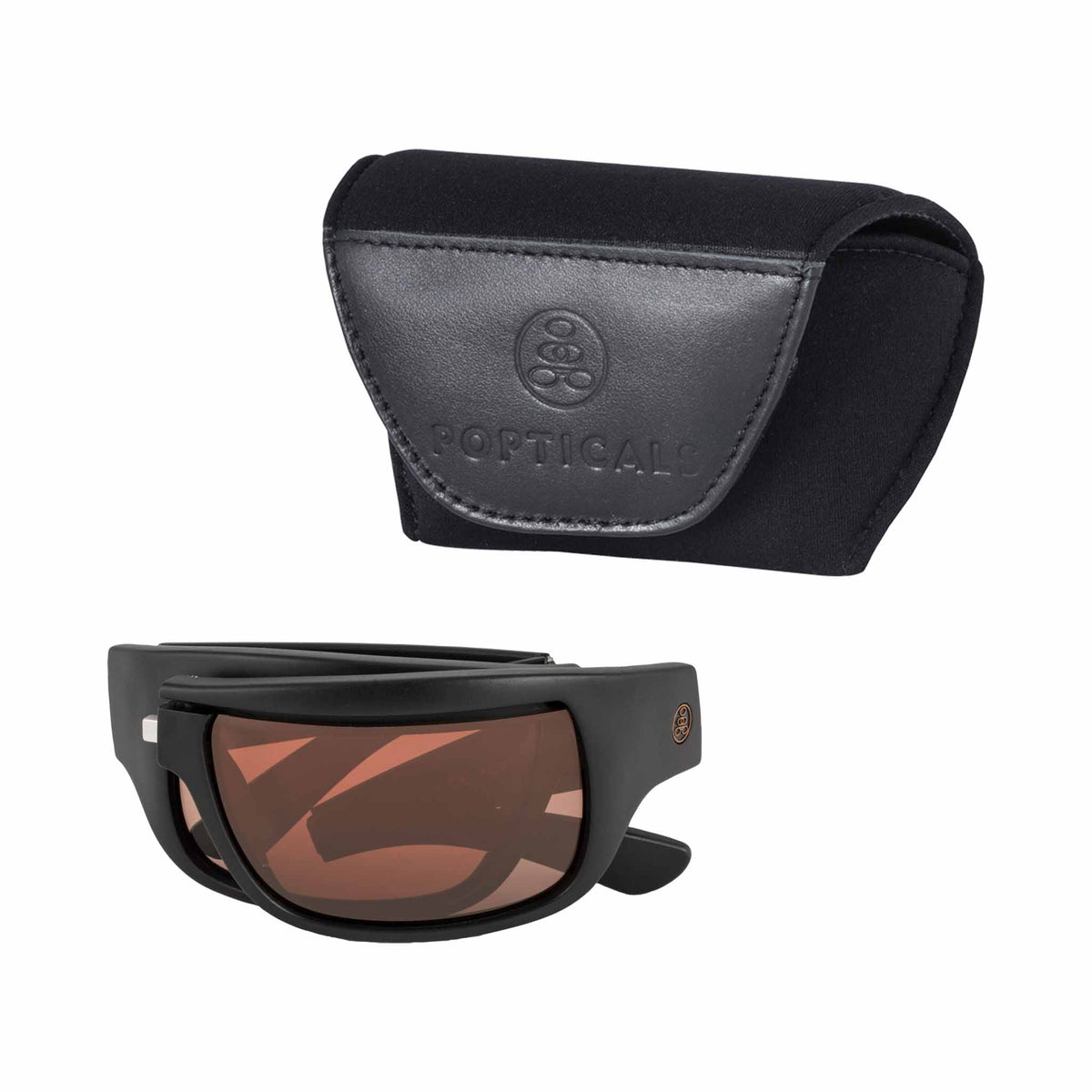 POPH2O Matte Black | Polarized Copper | Popticals
