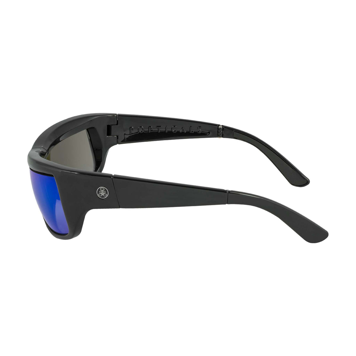 POPH2O | Gloss Black | Polarized Gray/Blue Mirror | Popticals