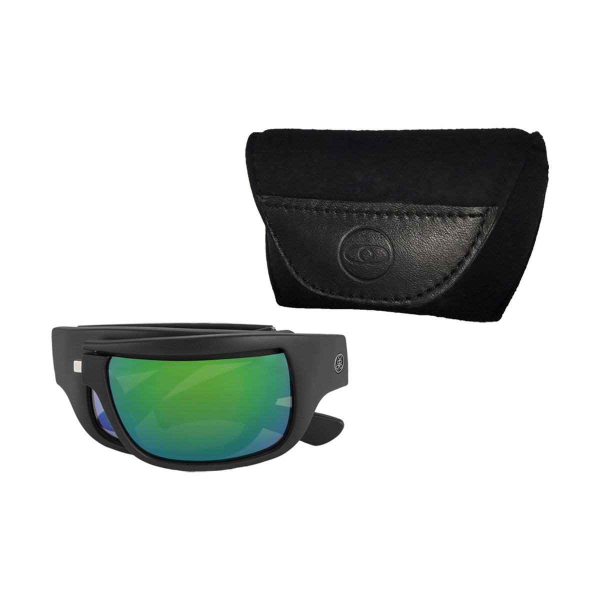 POPH2O | Matte Black | Polarized Gray/Green Mirror | Popticals