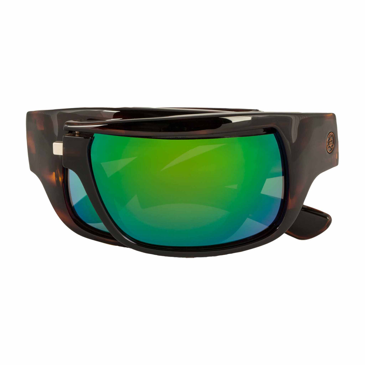POPH2O | Gloss Tortoise | Polarized Gray/Green Mirror | Popticals
