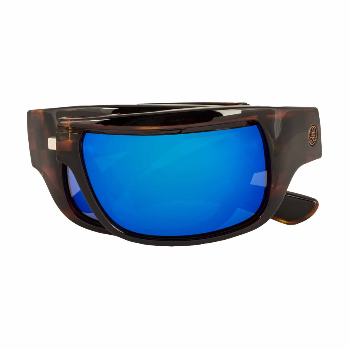 POPH2O | Gloss Tortoise | Polarized Gray/Blue Mirror | Popticals