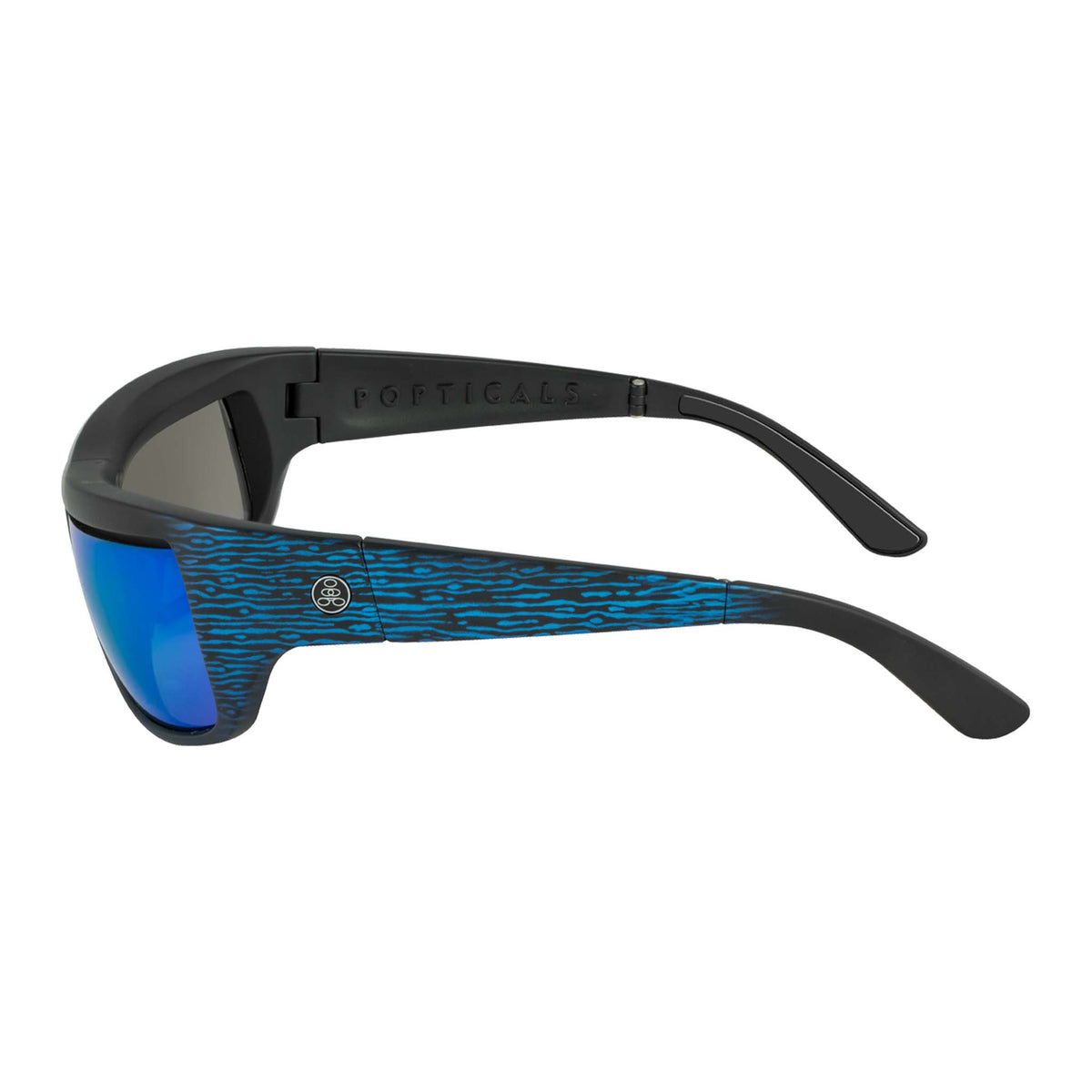POPH2O | Blue/Black Wood Grain | Gray/Blue Mirror | Popticals