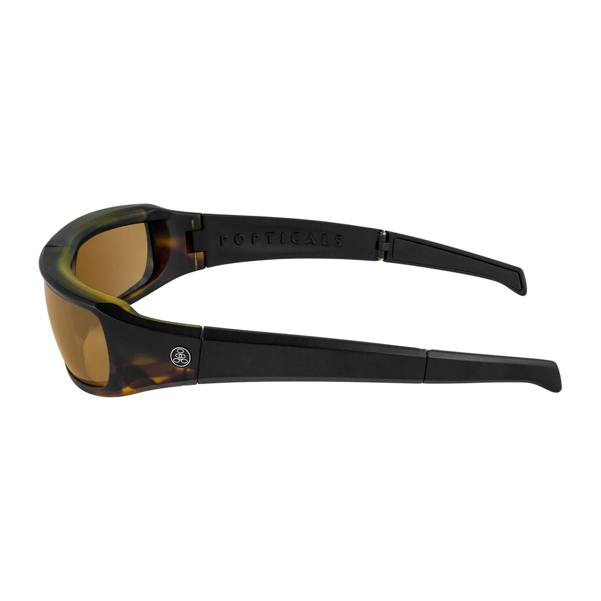 POPSIGN | Matte Black Tortoise | Polarized Brown | Popticals