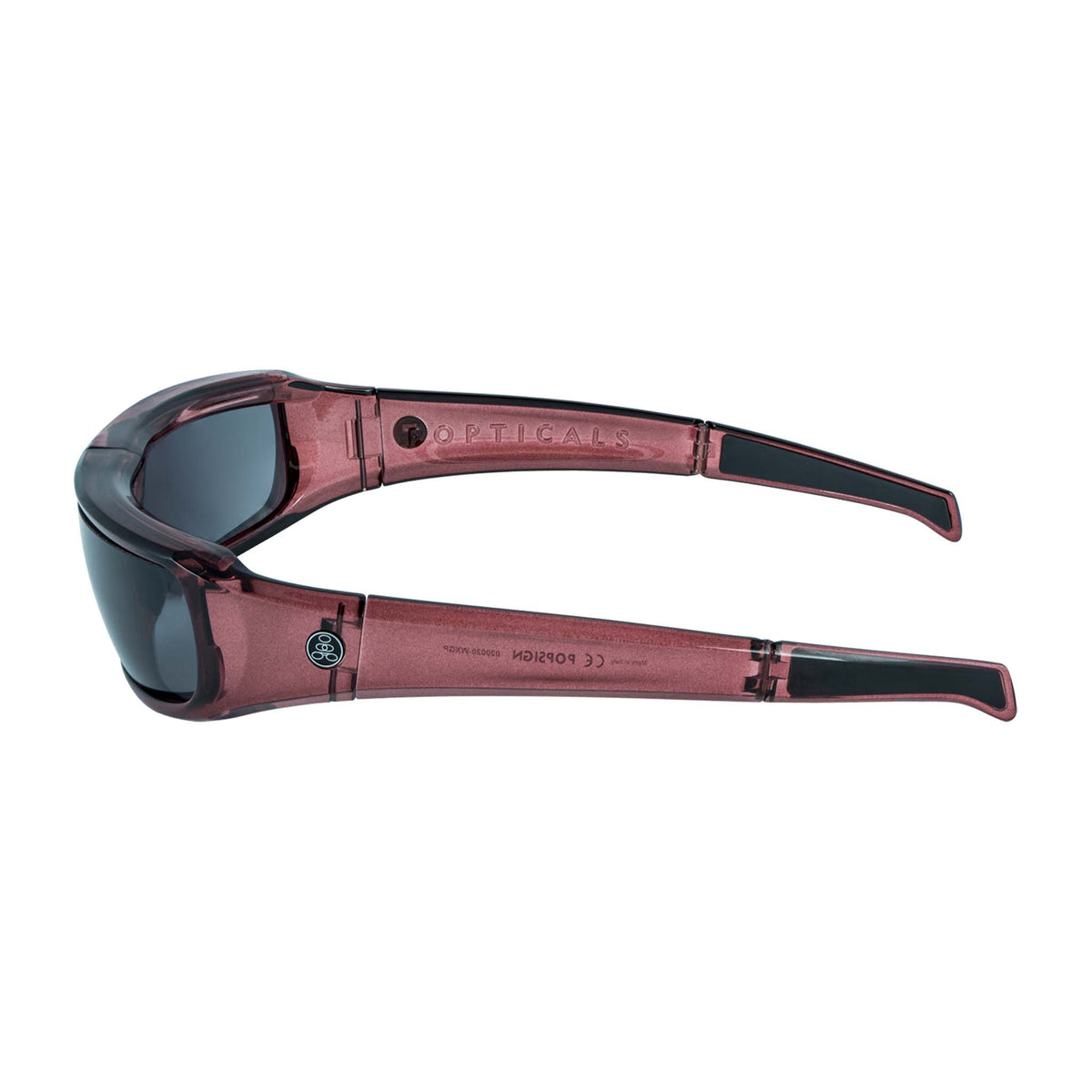 POPSIGN | Gloss Wine Crystal | Polarized Gray | Popticals