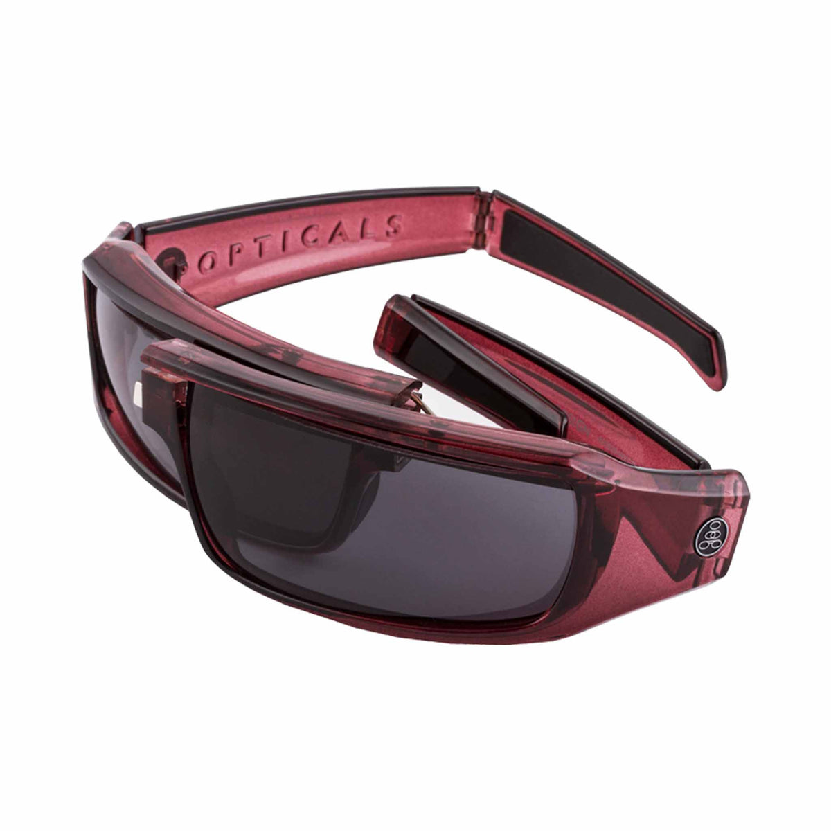 POPSIGN | Gloss Wine Crystal | Polarized Gray | Popticals