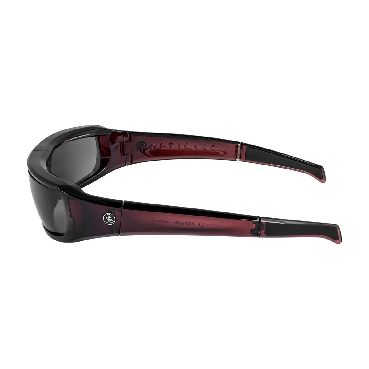 POPSIGN | Gloss Wine/Black Crystal | Polarized Gray | Popticals