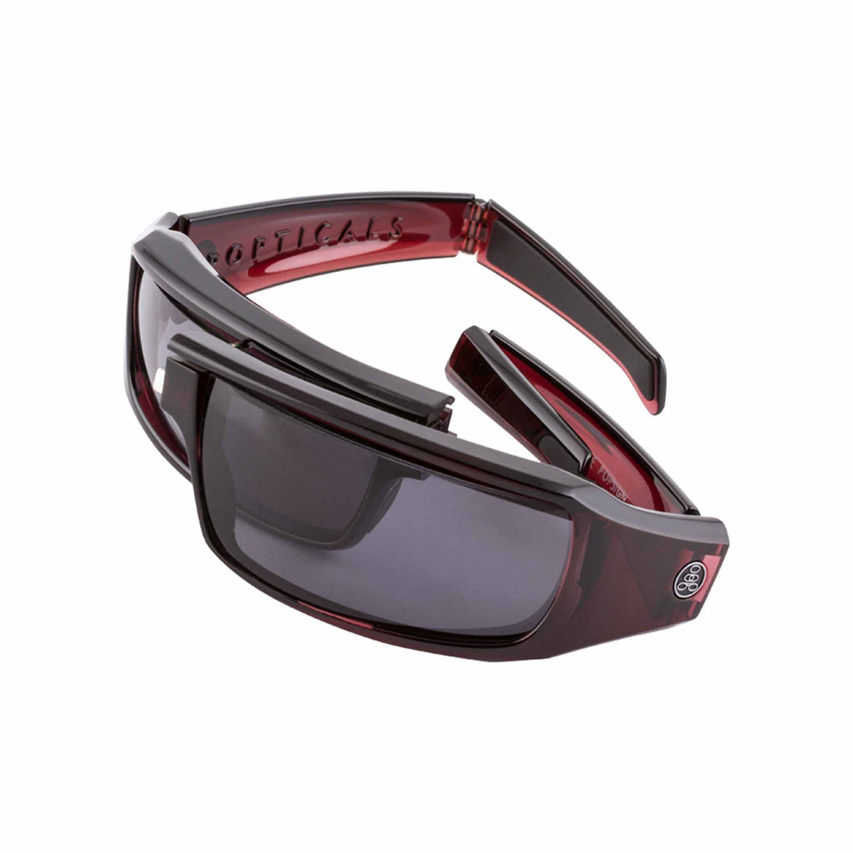 POPSIGN | Gloss Wine/Black Crystal | Polarized Gray | Popticals