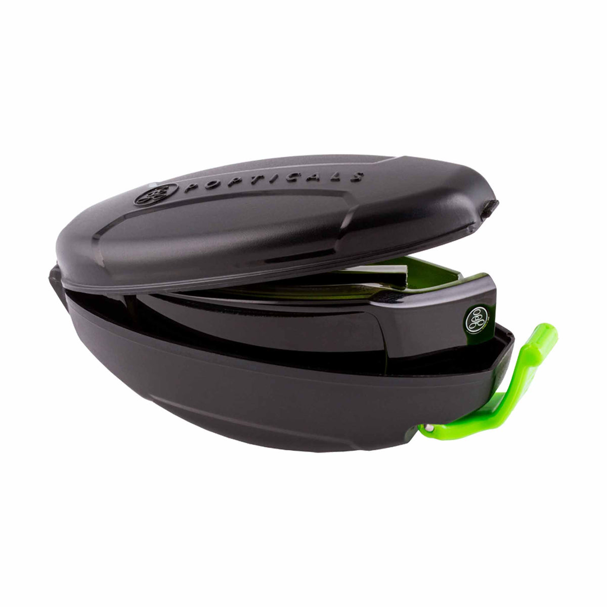POPSIGN | Gloss Black/Green Crystal | Polarized Gray | Popticals