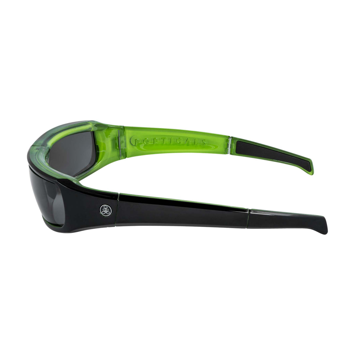 POPSIGN | Gloss Black/Green Crystal | Polarized Gray | Popticals