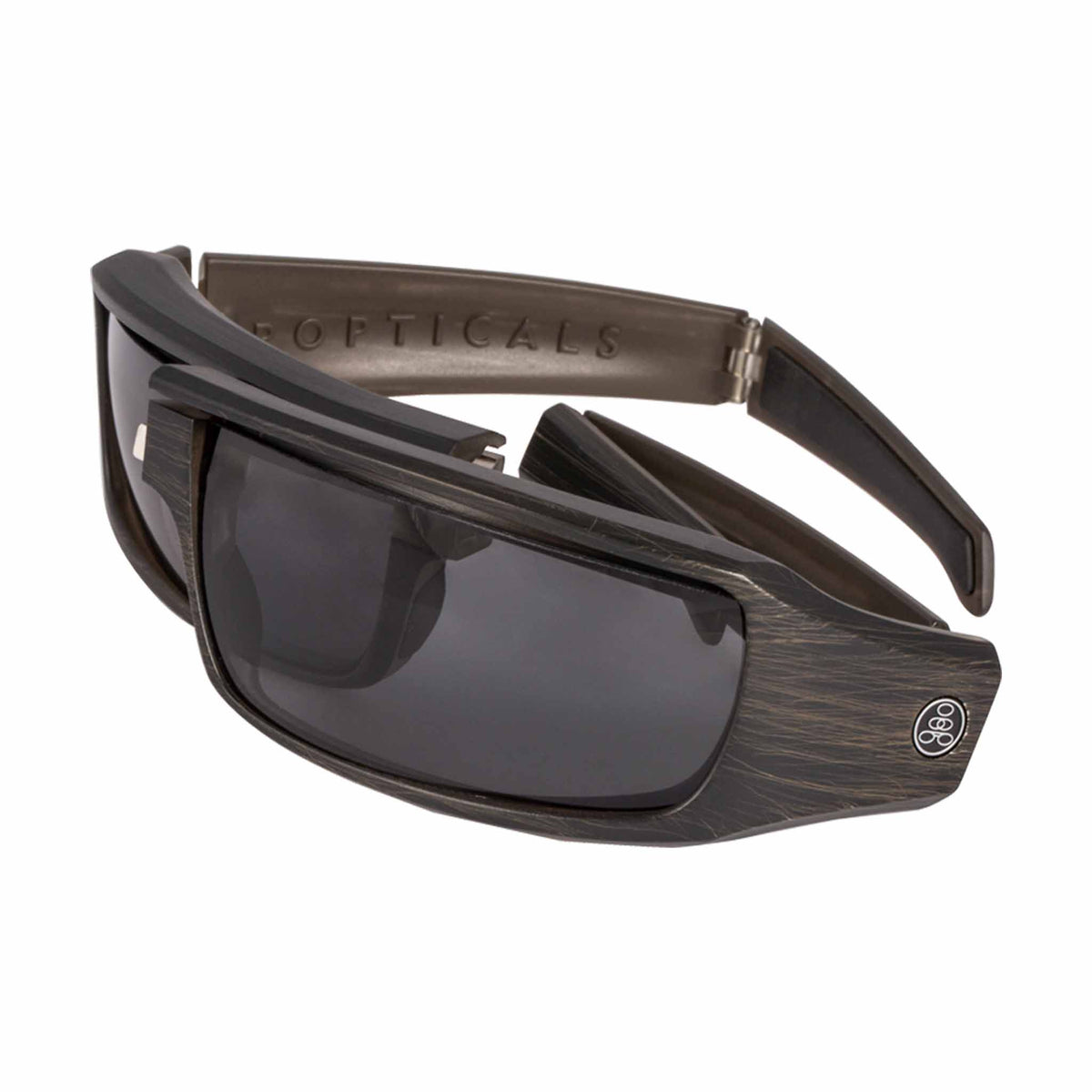 POPSIGN | Matte Brush Black | Polarized Gray | Popticals