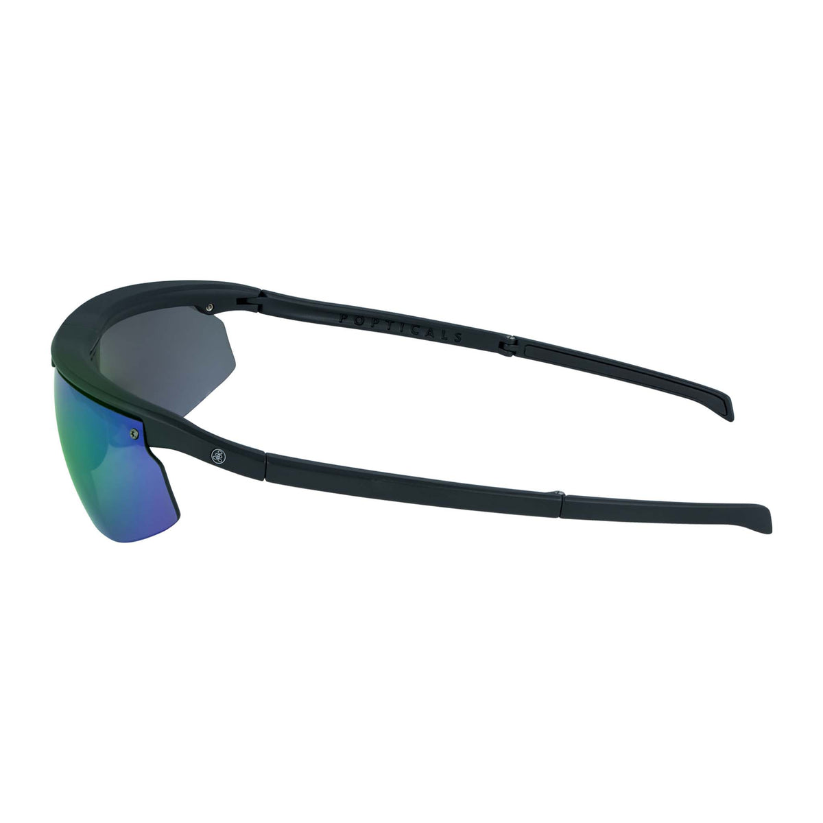 POPSTAR | Matte Black | Polarized Gray/Green Mirror | Popticals