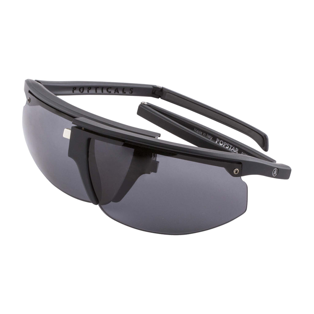 POPSTAR | Small Matte Black | Polarized Gray | Popticals