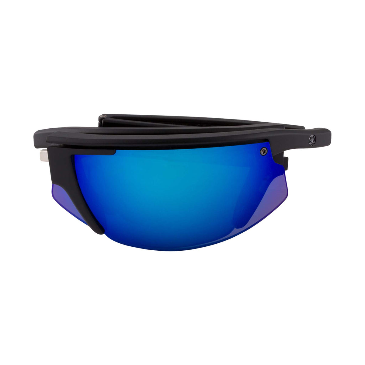 POPSTAR | Small Matte Black | Polarized Gray/Blue Mirror | Popticals