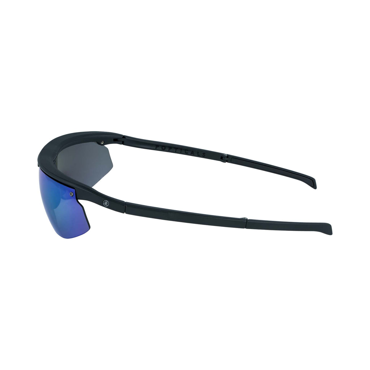POPSTAR | Matte Black | Polarized Gray/Blue Mirror | Popticals