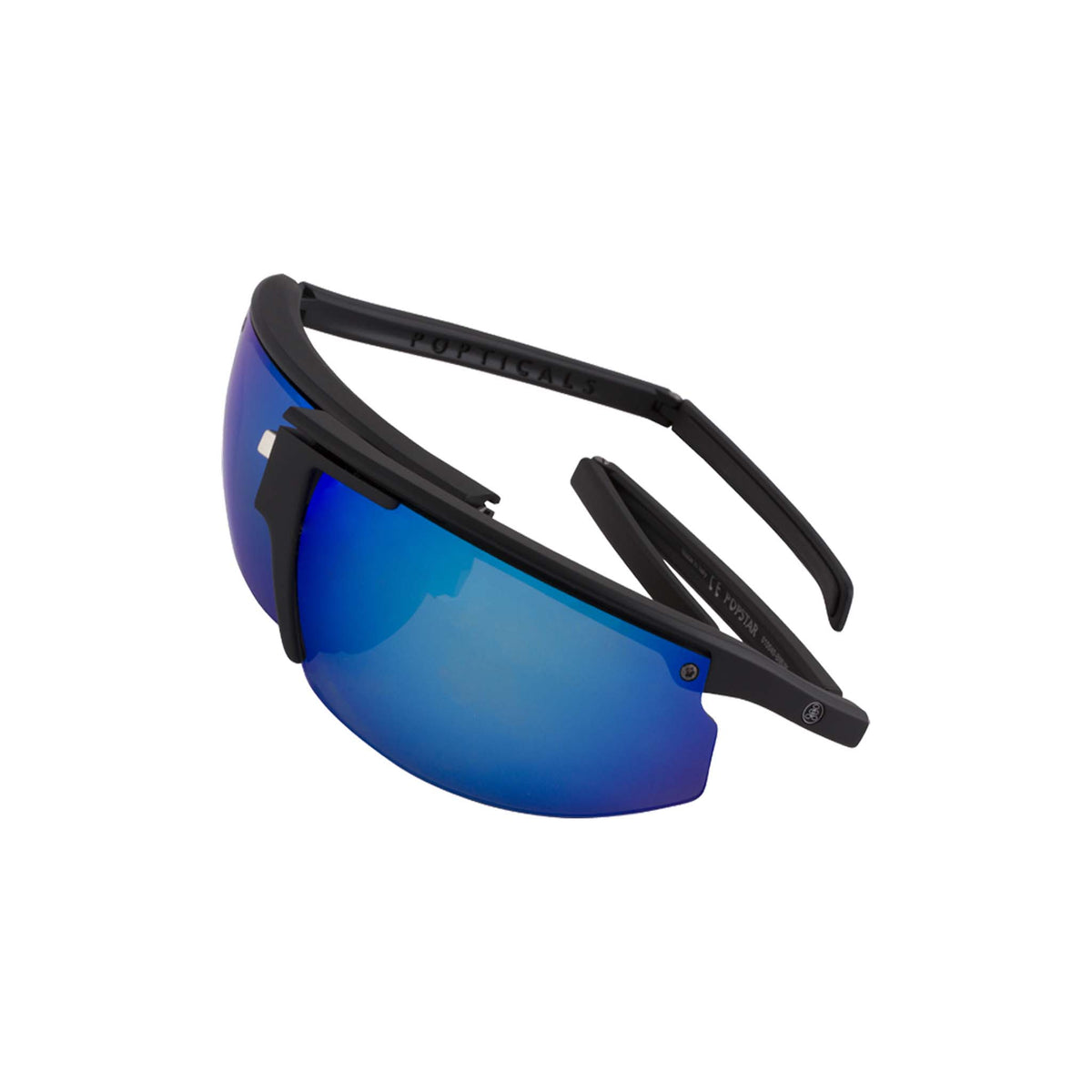 POPSTAR | Matte Black | Polarized Gray/Blue Mirror | Popticals