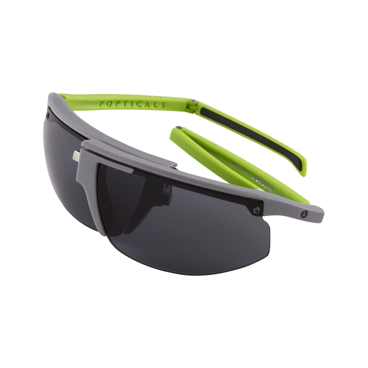 POPSTAR | Matte Gray/Green | Polarized Gray | Popticals