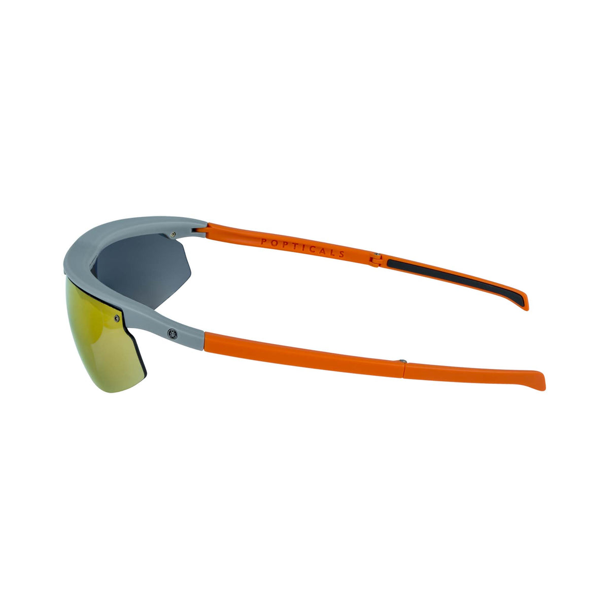 POPSTAR | Matte Gray/Orange | Polarized Gray/Orange Mirror | Popticals