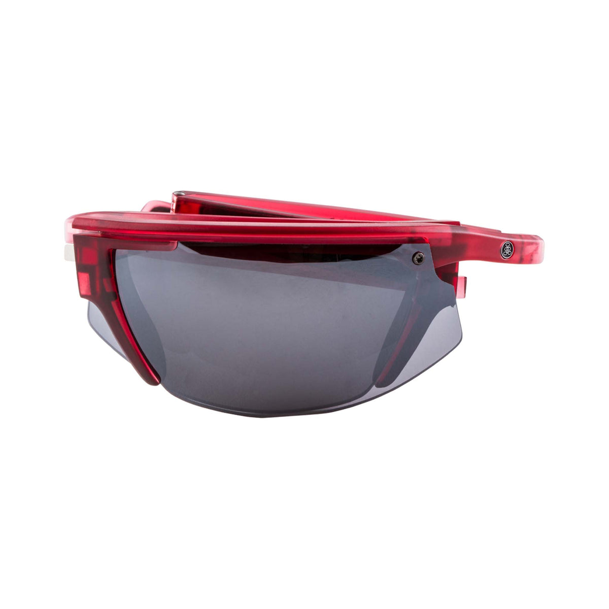 POPSTAR | Matte Red Crystal | Polarized Gray/Silver Mirror | Popticals