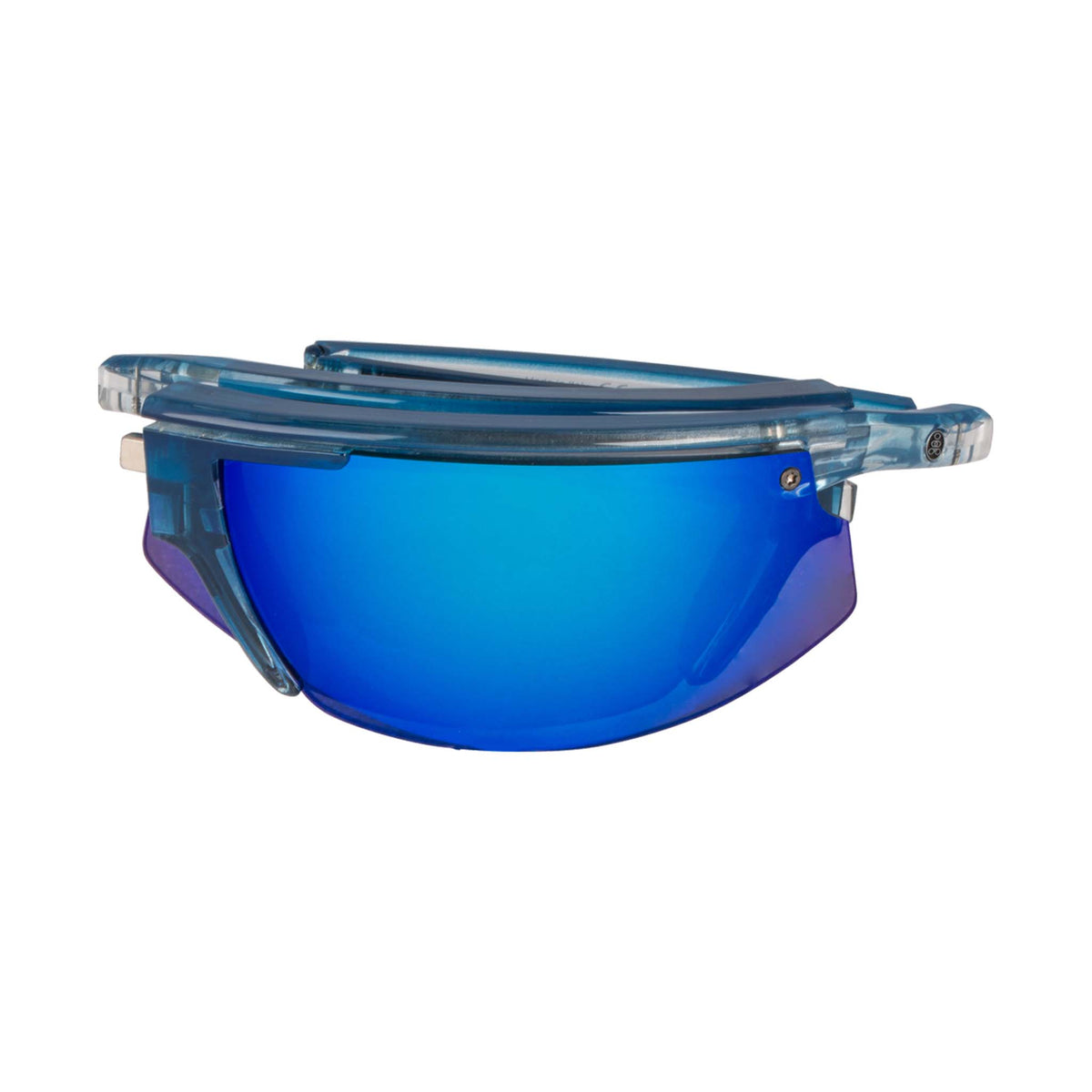 POPSTAR | Gloss Blue/Clear Crystal | Polarized Gray/Blue Mirror | Popticals