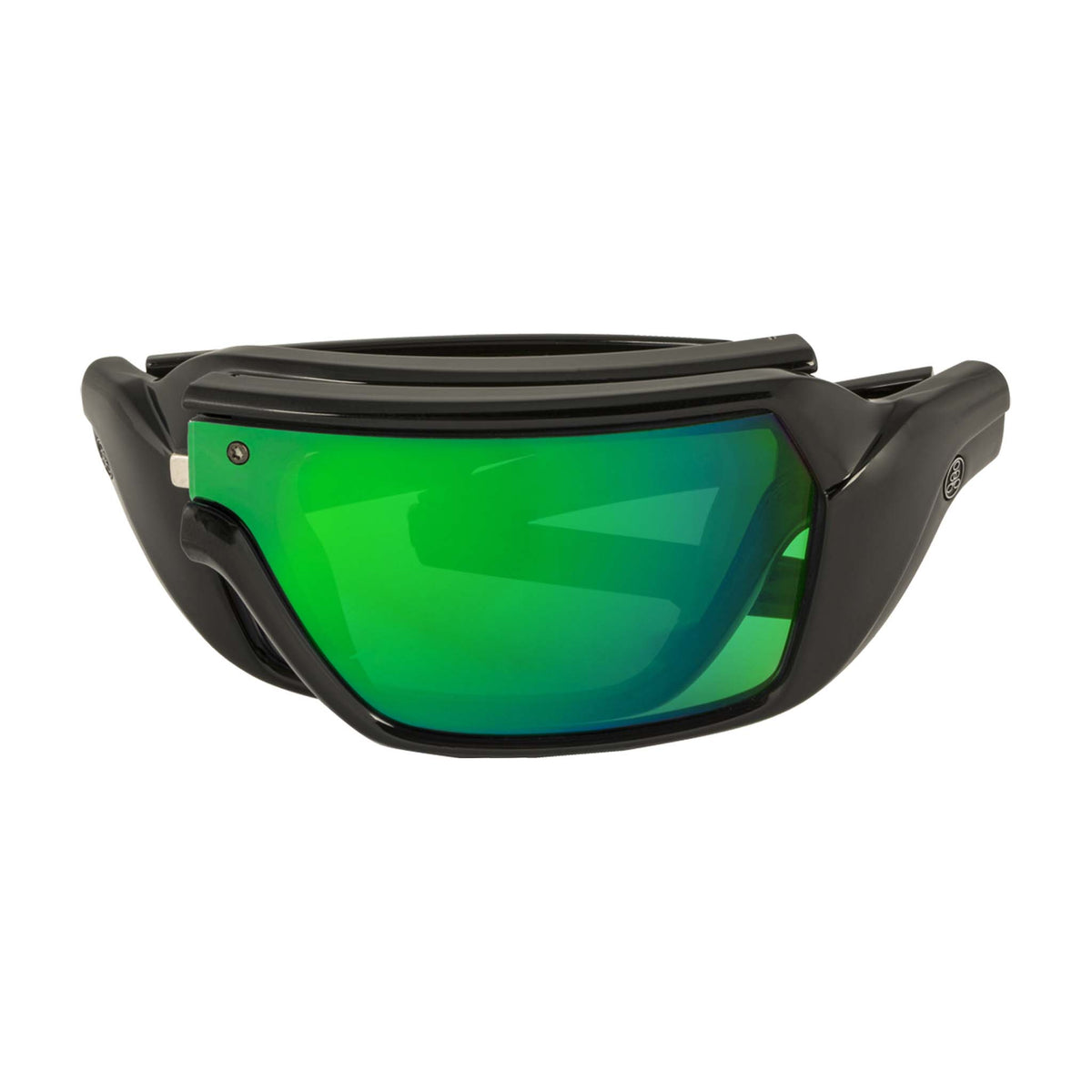 POPSTORM | Gloss Black | Non-Polarized Gray/Green Mirror | Popticals