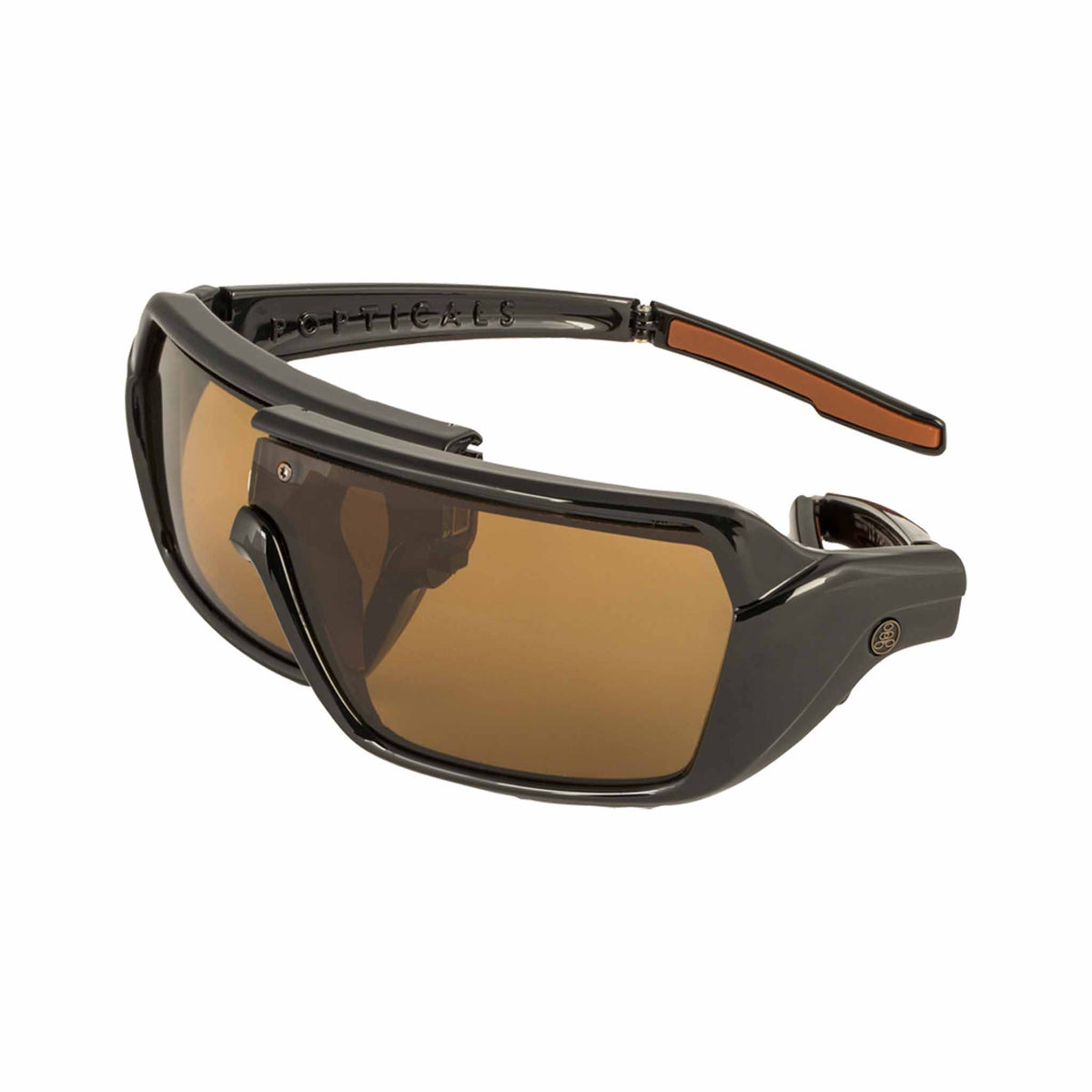 POPSTORM | Gloss Black | Polarized Brown | Popticals