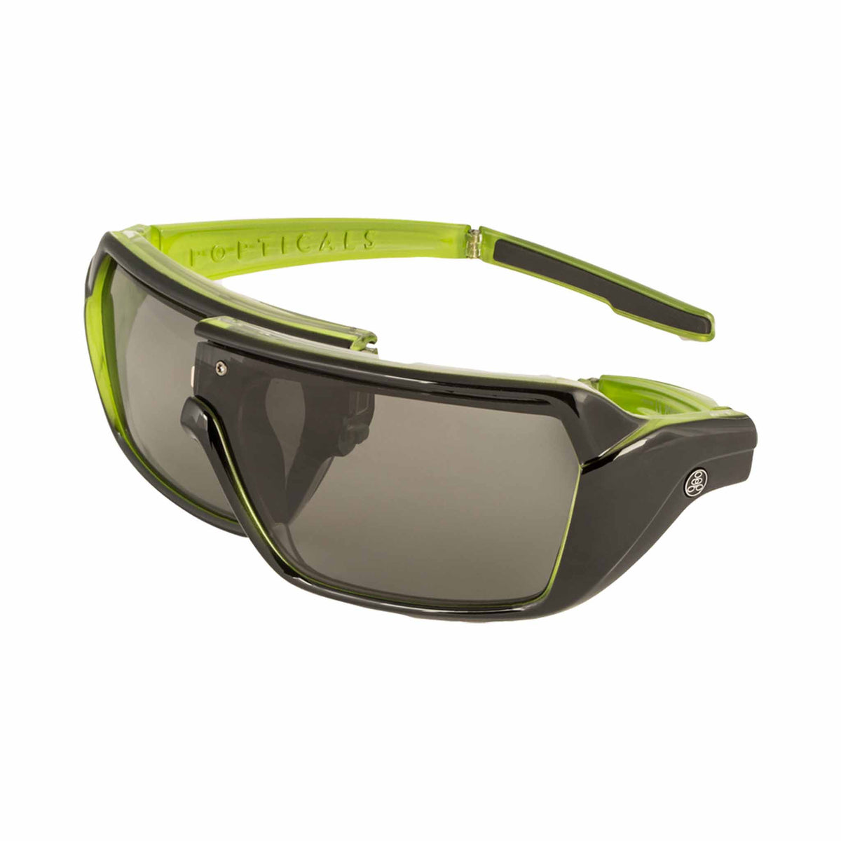 POPSTORM | Gloss Black/Green Crystal | Polarized Gray | Popticals