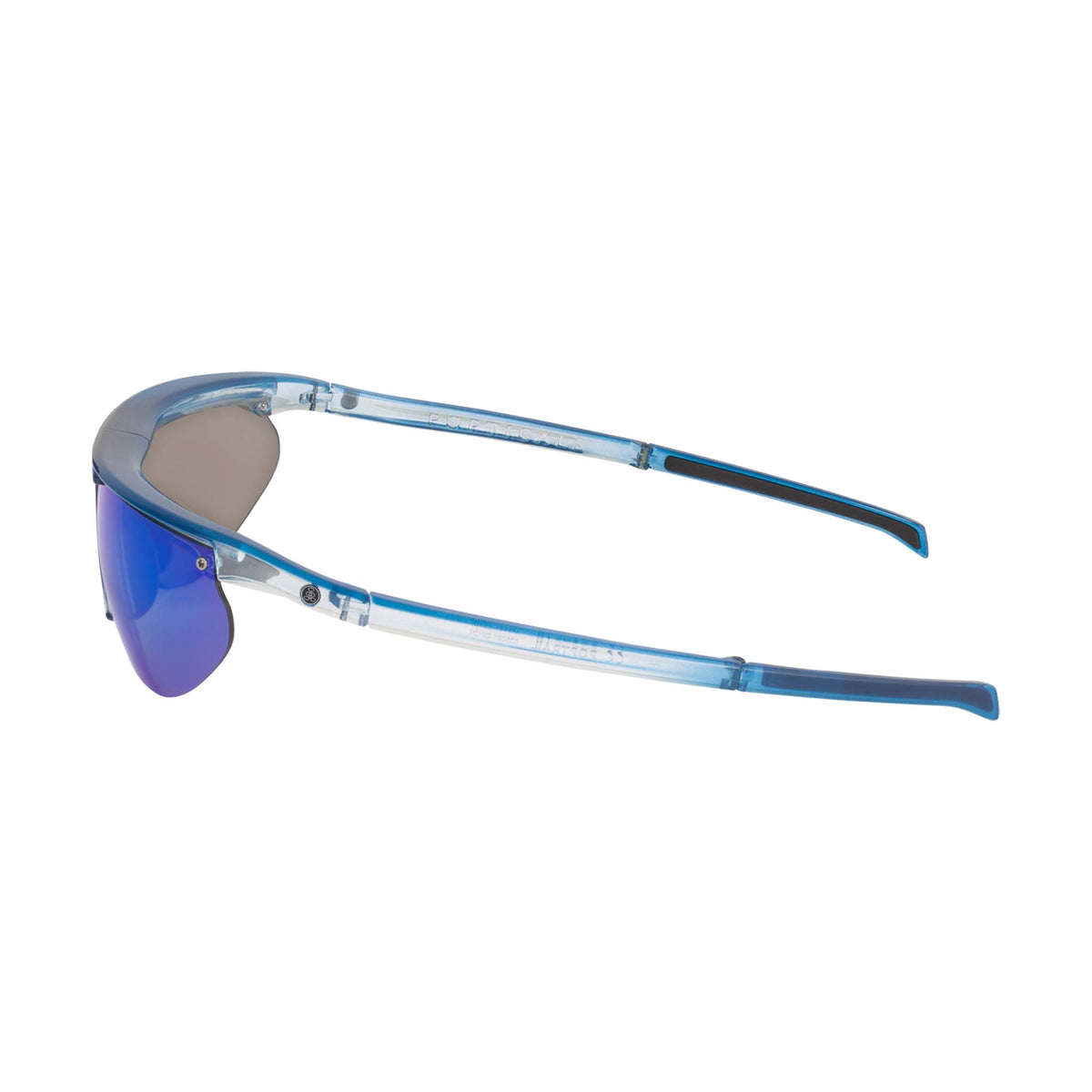 POPTRAIL | Small Gloss Blue/Crystal | Polarized Gray/Blue Mirror | Popticals