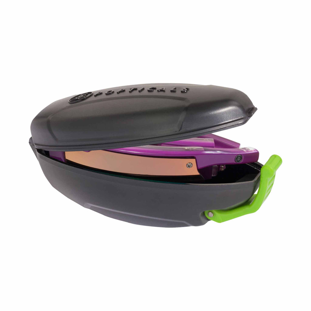 POPTRAIL | Small Gloss Lavender/Crystal | Polarized Gray/Pink Mirror | Popticals