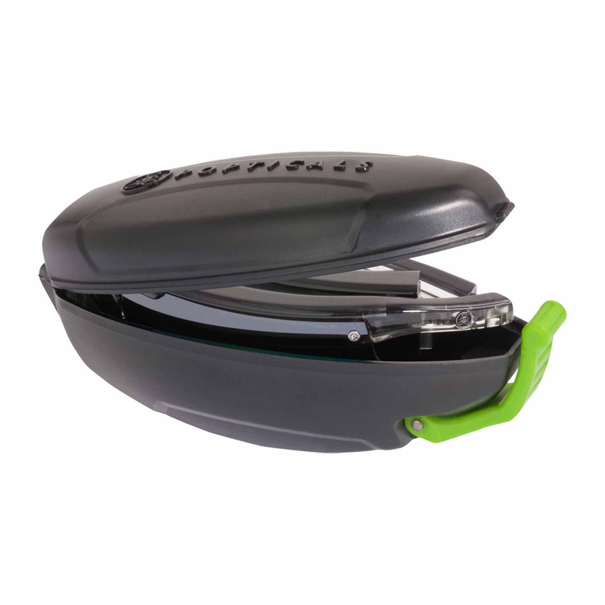 POPEDGE | Small Gloss Smoke/Clear Crystal | Polarized Gray/Silver Mirror | Popticals