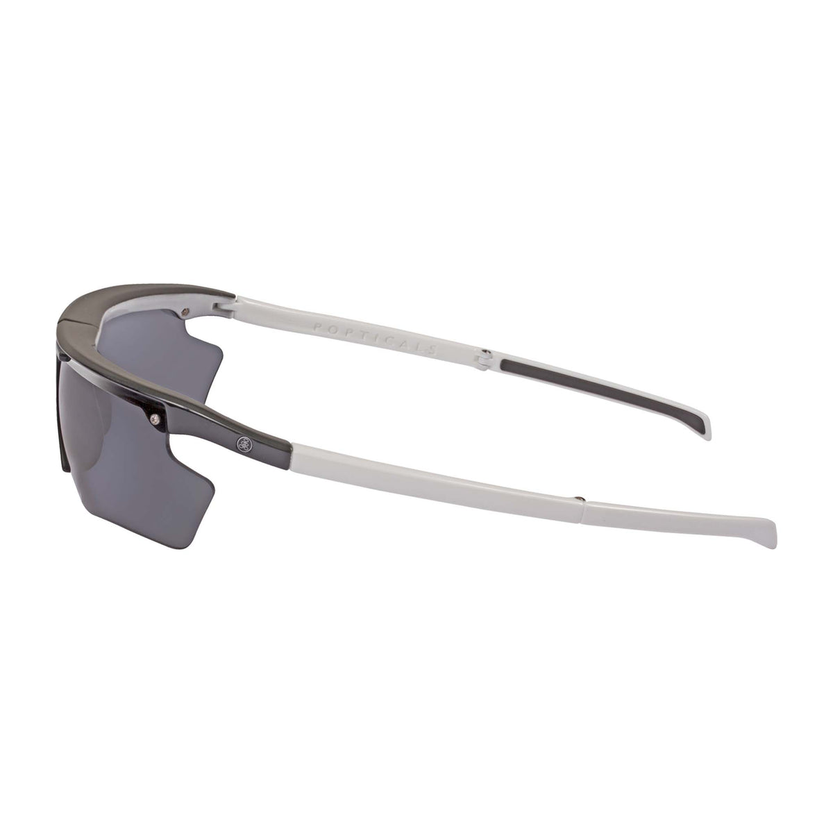 POPEDGE | Small Gloss Black/White | Polarized Gray | Popticals