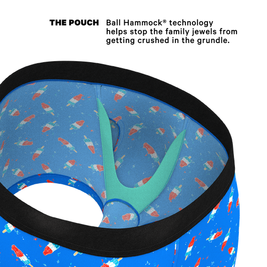 The Popsicle Stick Apex | USA Popsicle Ball Hammock® Pouch Trunks Underwear
