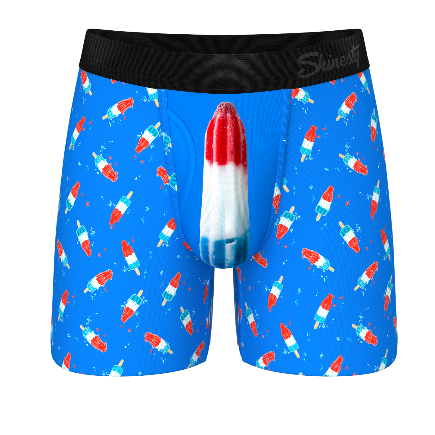 The Popsicle Stick Apex | USA Popsicle Ball Hammock® Pouch Underwear With Fly