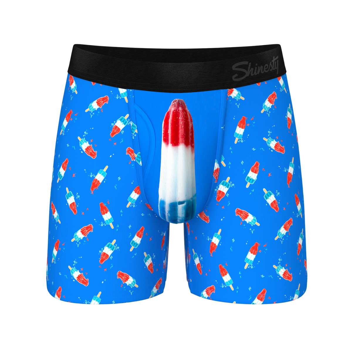The Popsicle Stick Apex | USA Popsicle Ball Hammock® Pouch Underwear With Fly