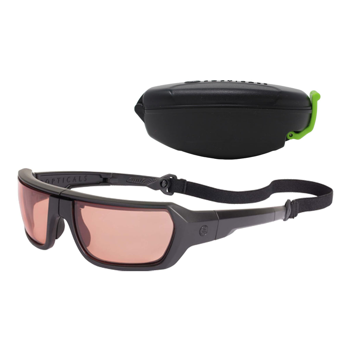 POPZULU | Orange Lens | Ballistic Safety Eyewear