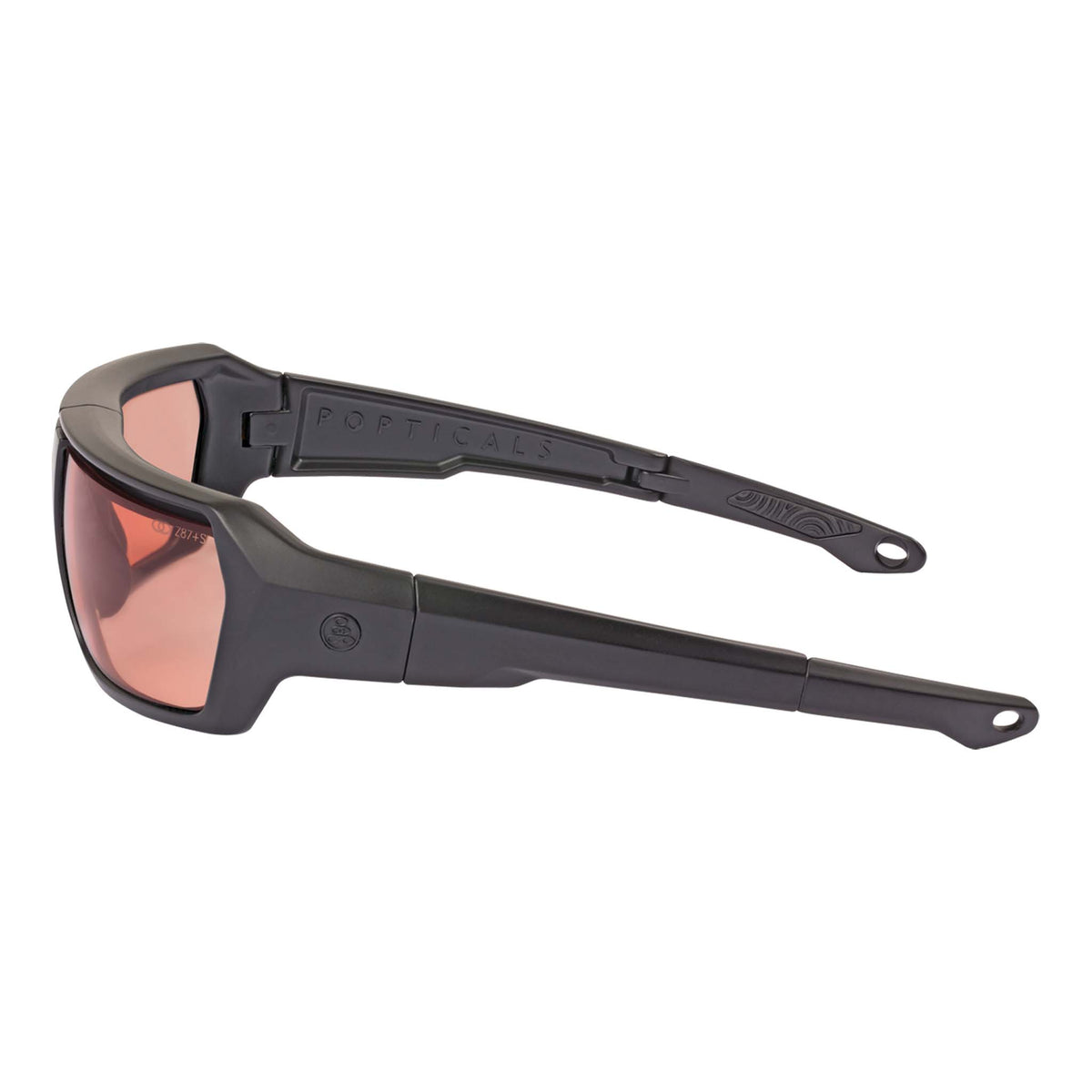 POPZULU | Orange Lens | Ballistic Safety Eyewear