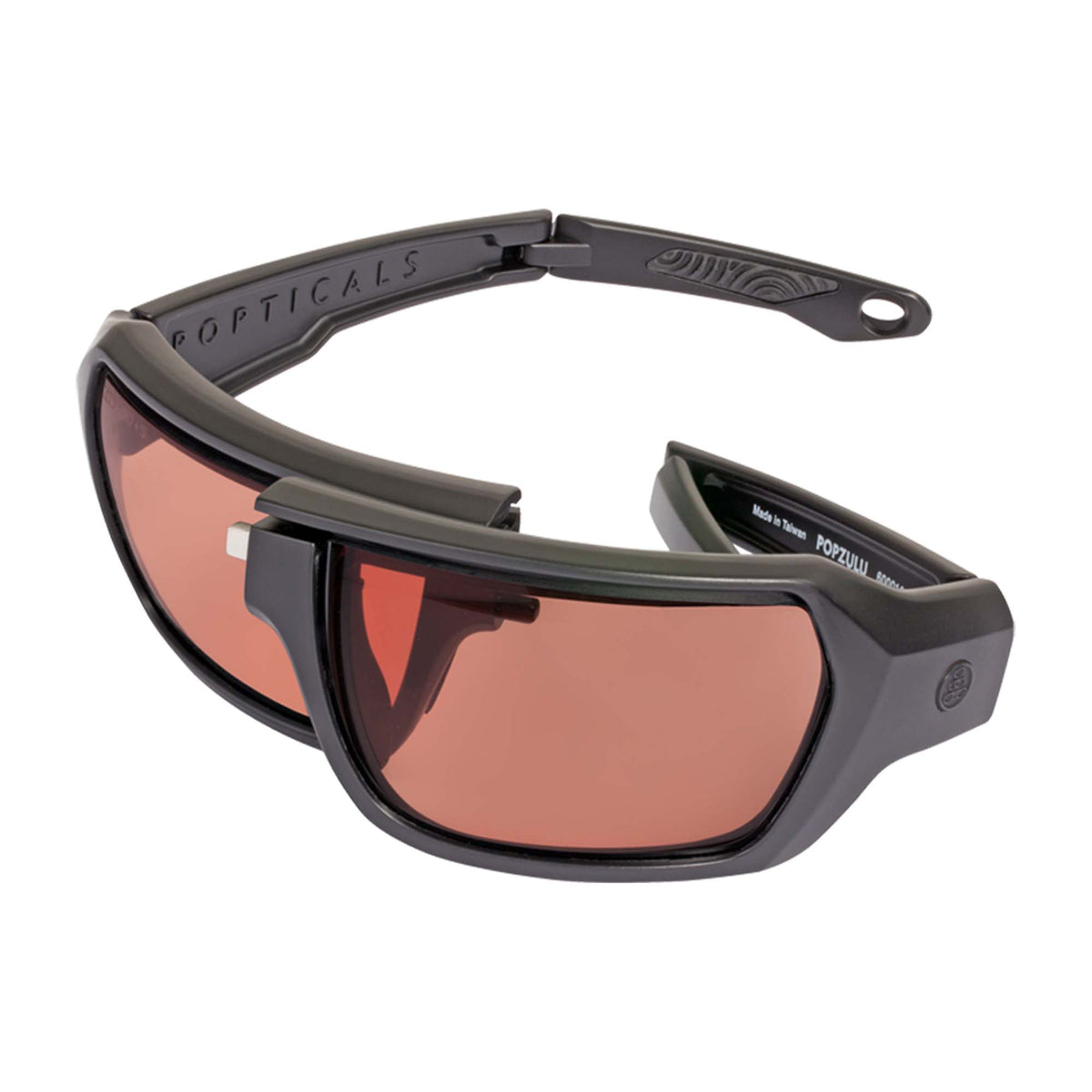 POPZULU | Orange Lens | Ballistic Safety Eyewear