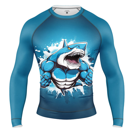 SHARK BEAST RASH GUARD