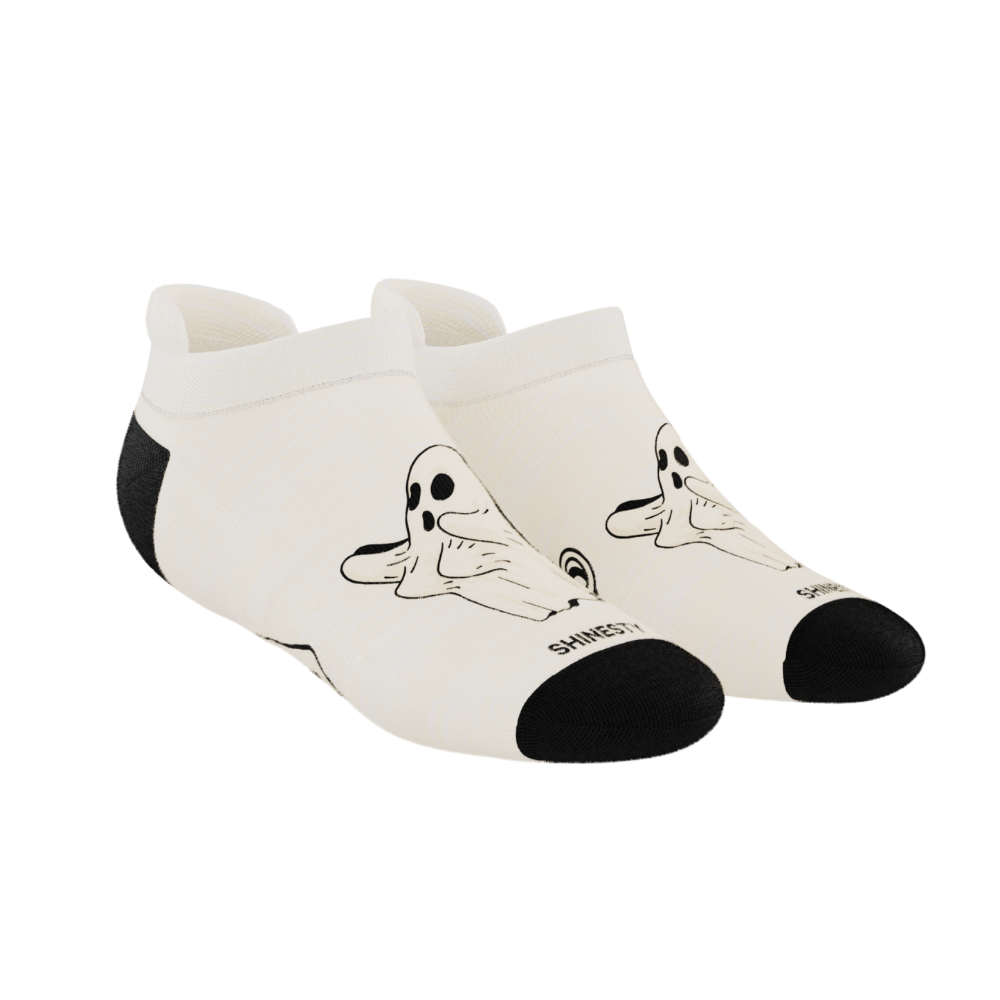 The Possessed Chest | Ghost Heel Hammock™ Ankle Socks