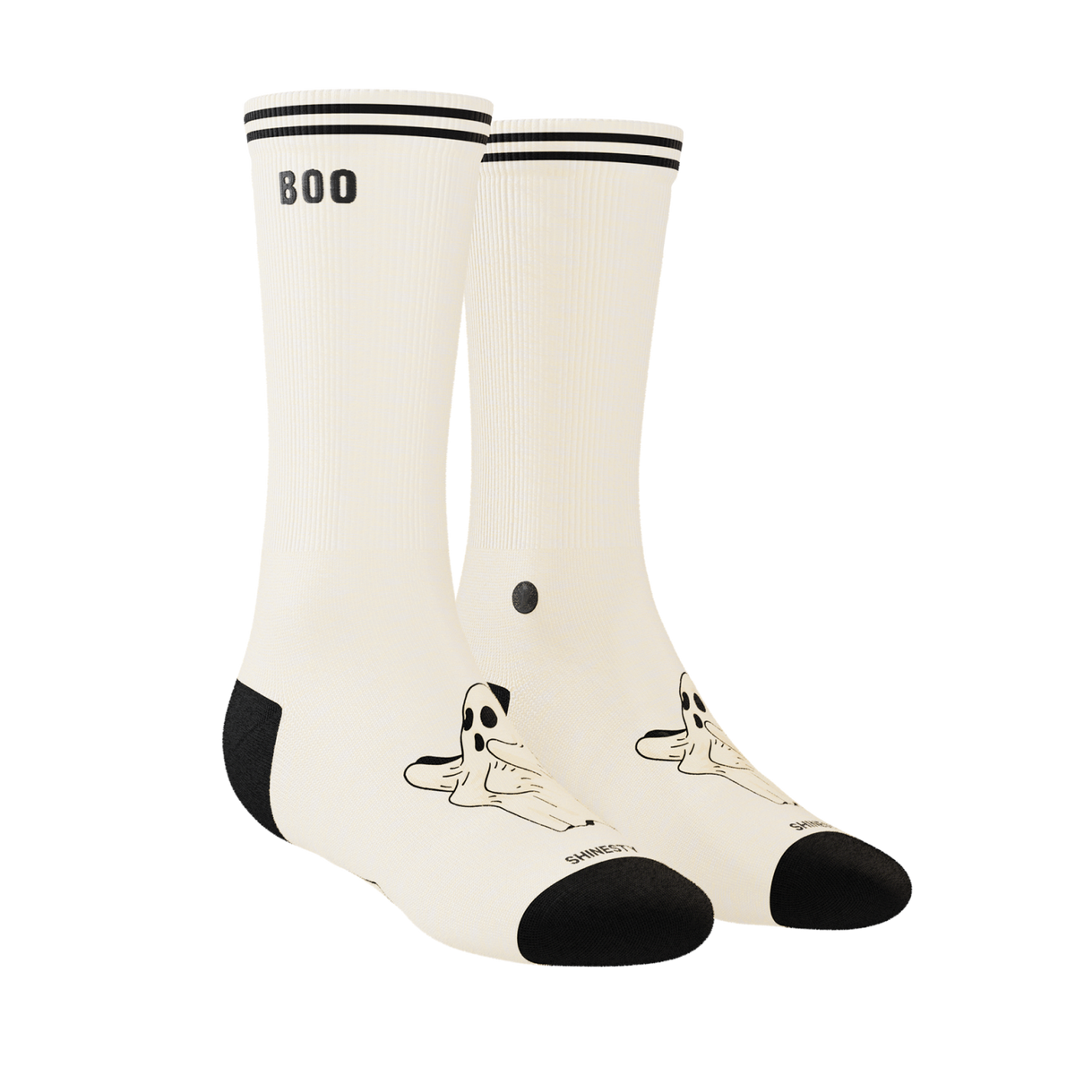The Possessed Chest | Ghost Heel Hammock™ Crew Socks