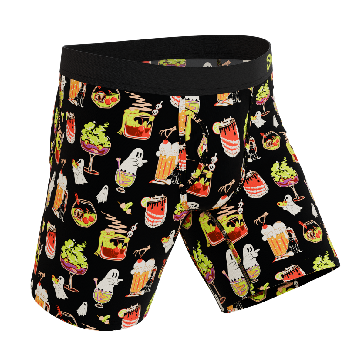 The Potions Pub | Halloween Cocktail Ball Hammock® Boxer - Long Leg