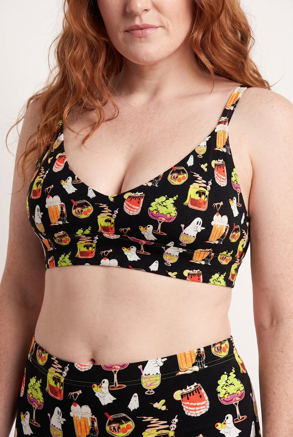 The Potions Pub | Halloween Cocktail Boob Hammock™ Plunge Bralette