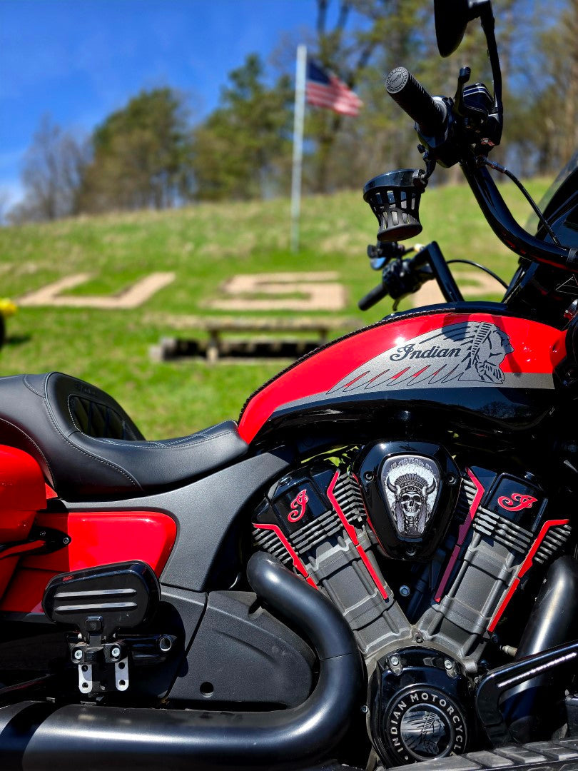 Powerplus V-Cover Decal - SWB 108 B&W