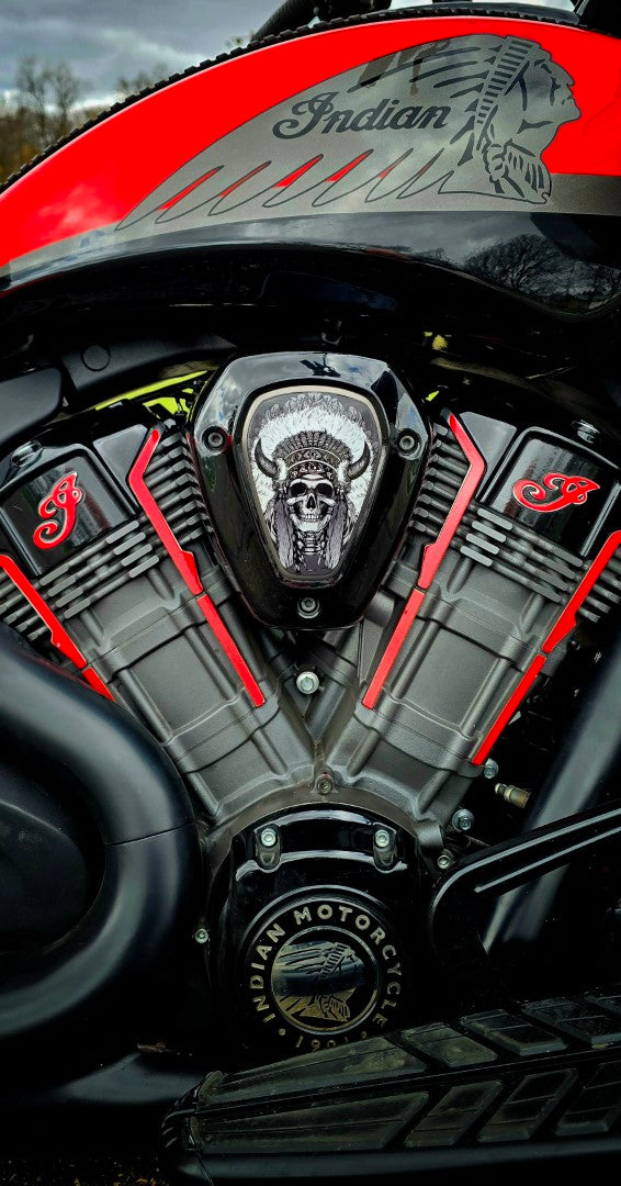 Powerplus V-Cover Decal - SWB 108 B&W