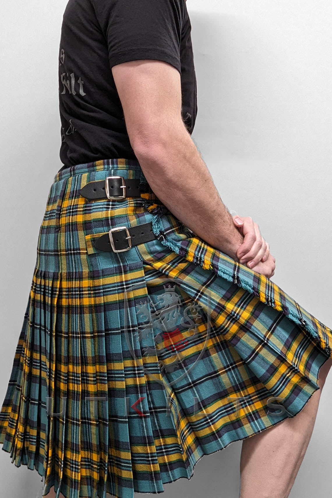 Traditional Kilt - Premium Wool, Continue Tartan