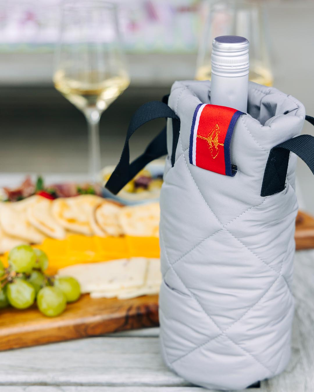 Puffer Wine Tote