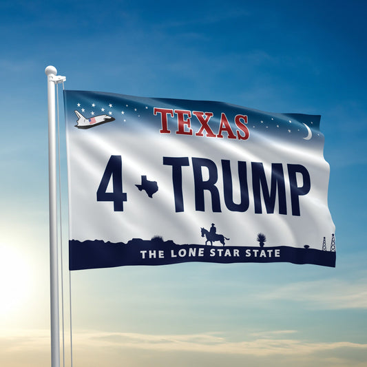 Texas For Trump Flag