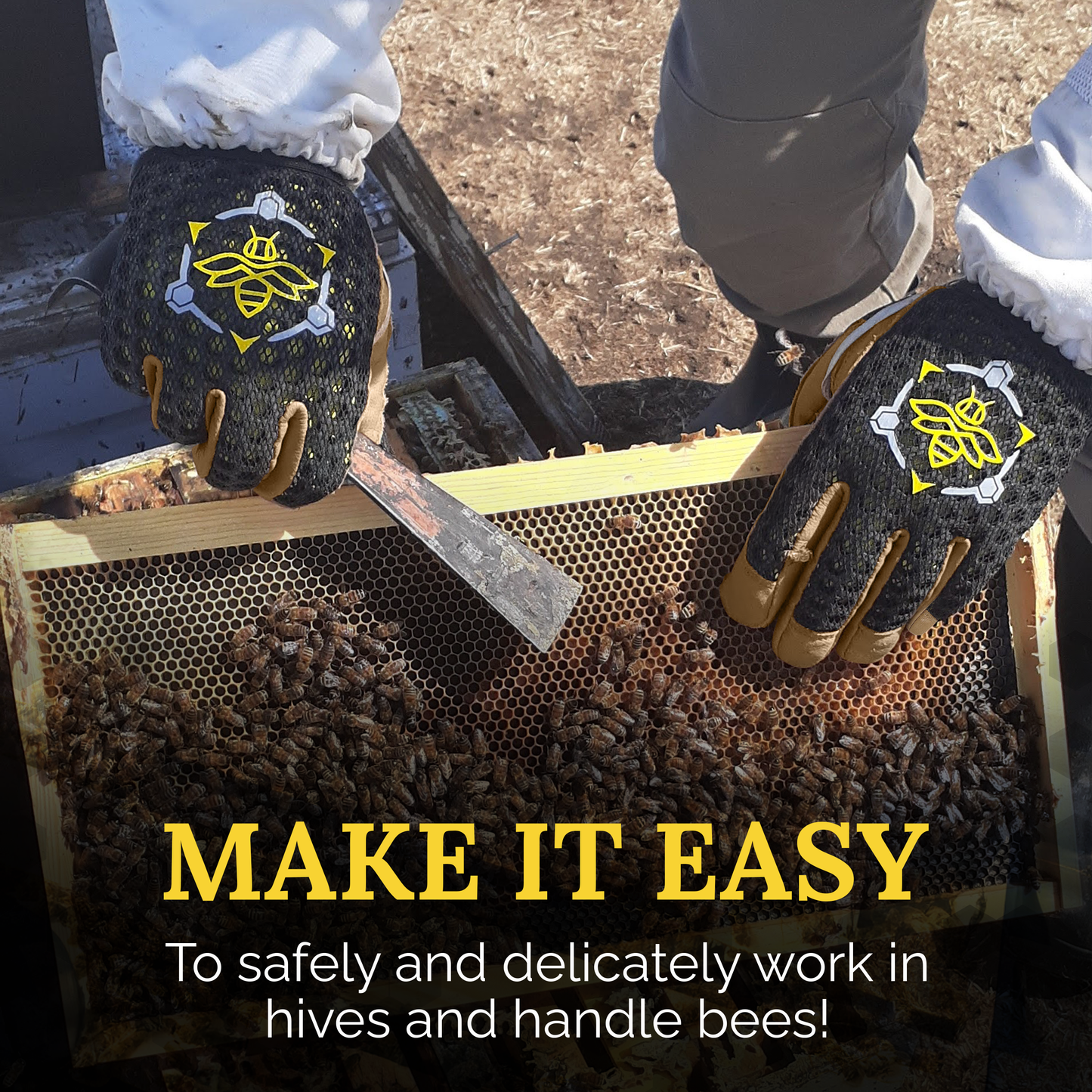 Apis Tactical PRO Beekeeping Gloves